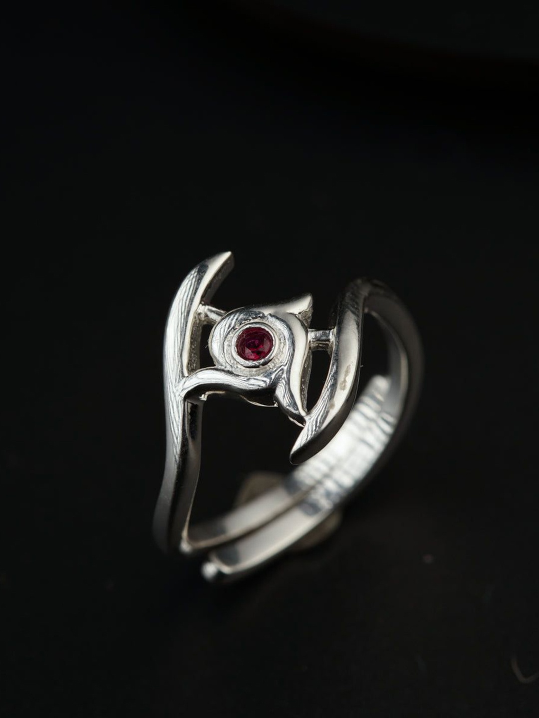 

House of Aadyaa Silver Nakshatra Ring