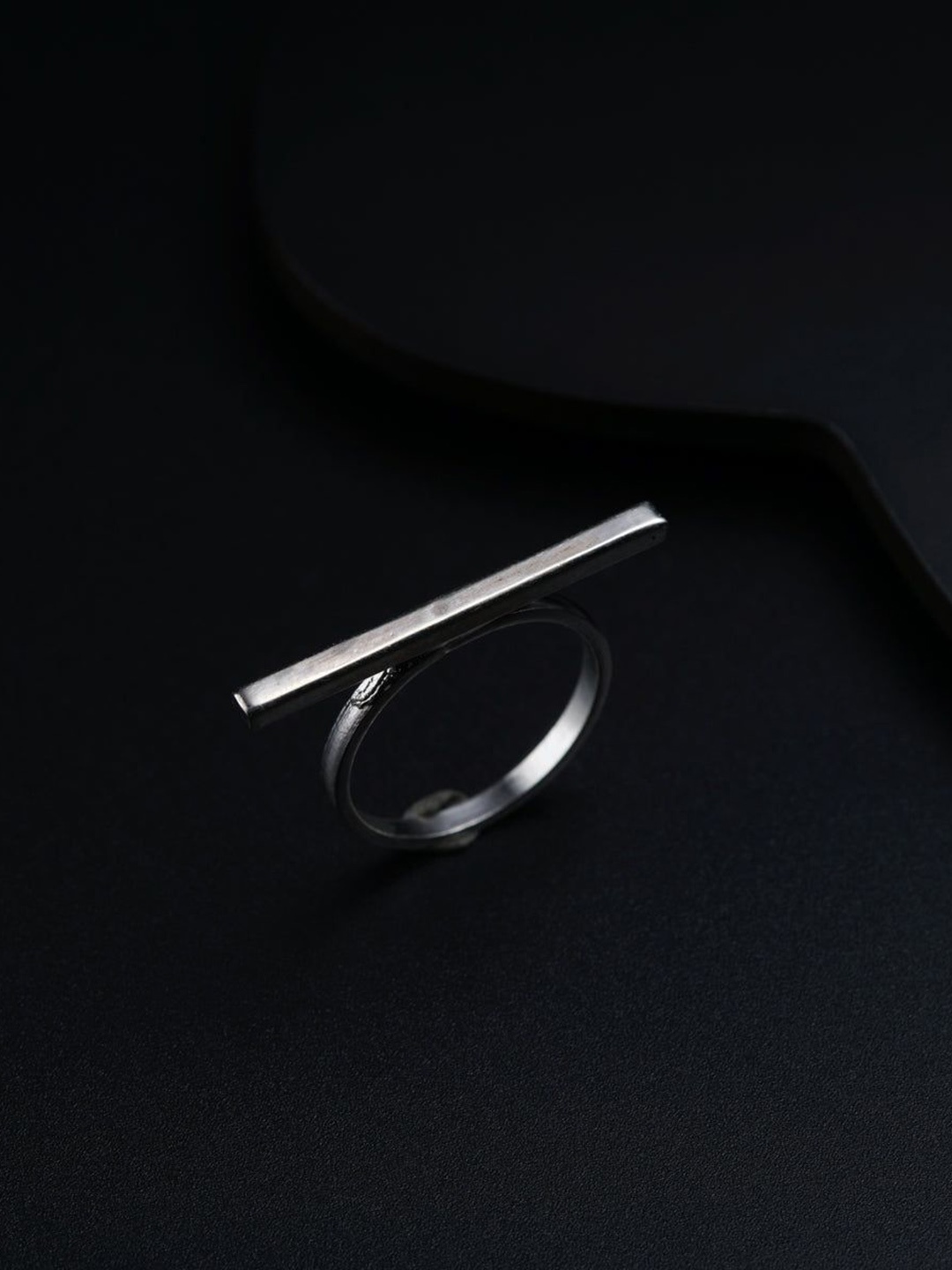 

House of Aadyaa Classic Line Silver Ring