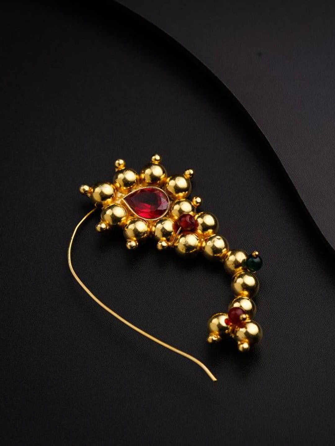 

House of Aadyaa Septum Nosepin, Gold