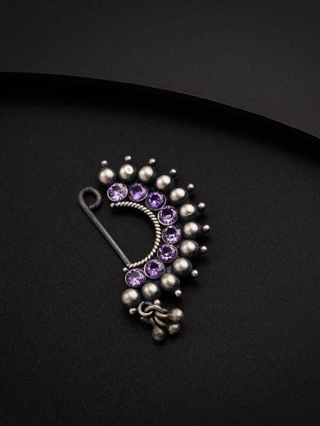 

House of Aadyaa Septum Nosepin, Silver