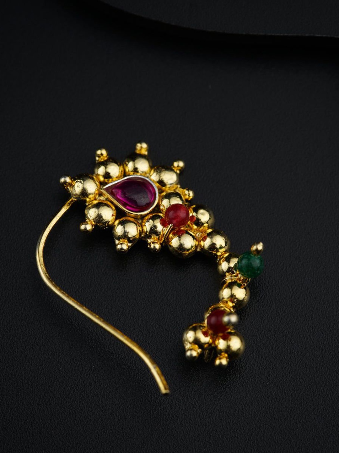 

House of Aadyaa Septum Nosepin, Gold