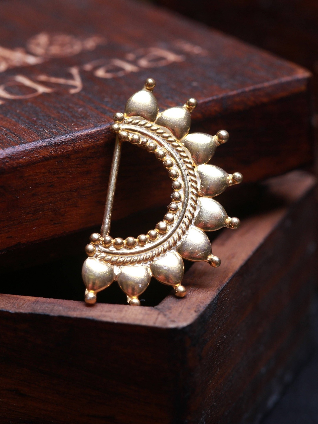 

House of Aadyaa Septum Nosepin, Silver