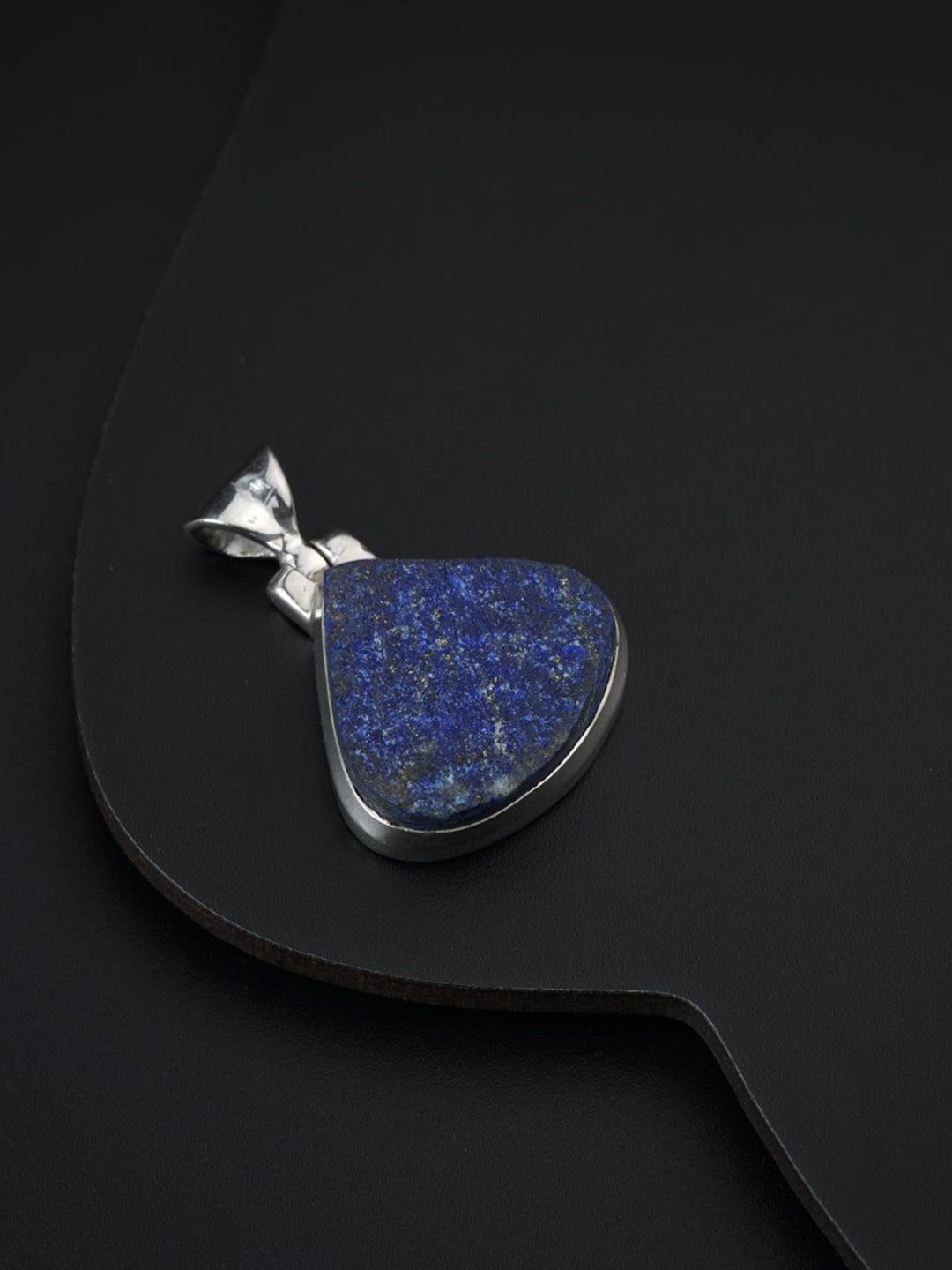 

House of Aadyaa Triangular Pendants, Silver