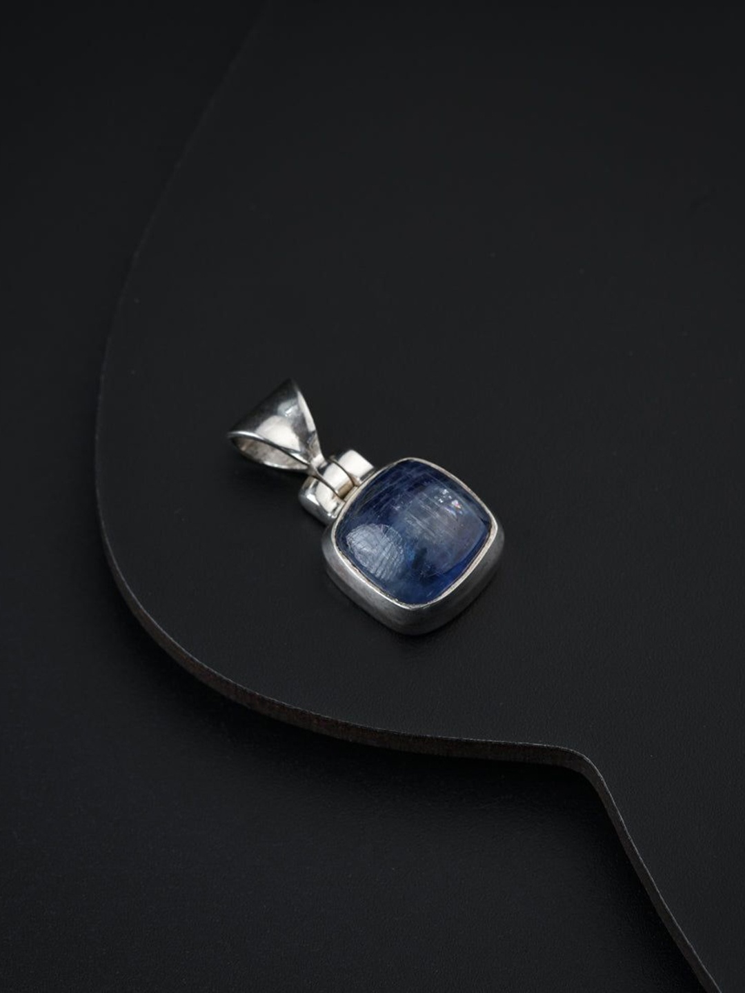 

House of Aadyaa Square Pendants, Silver