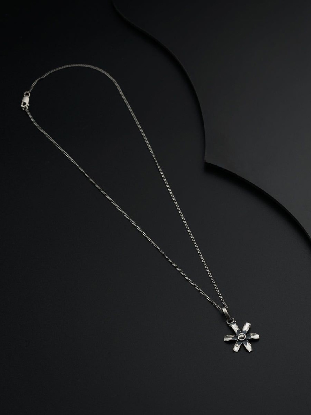 

House of Aadyaa Circular Pendants, Silver