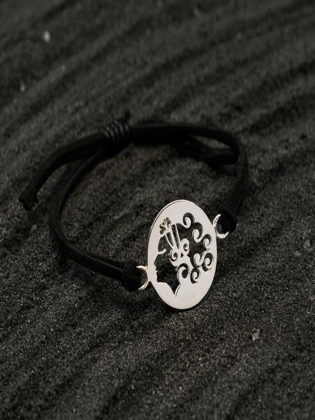 

House of Aadyaa Women Silver Wrap-Around Bracelet