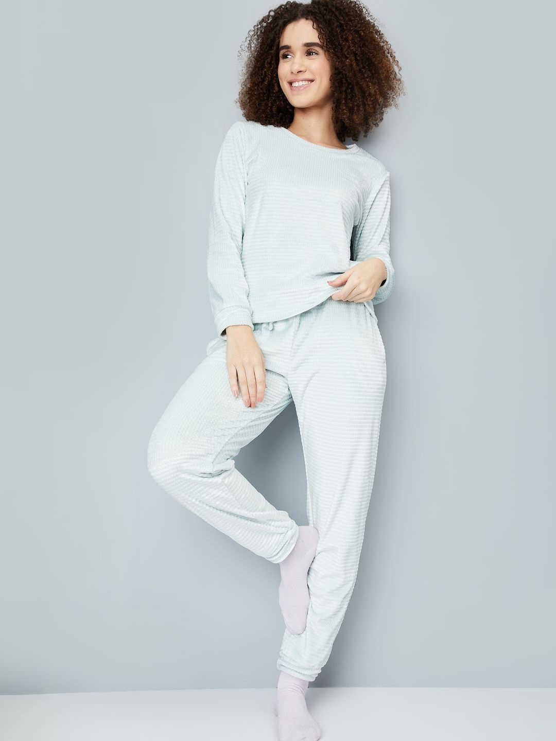 

max Women Top & Pyjamas Night suit, Blue