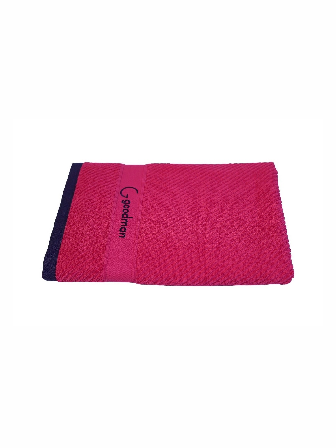 

GOODMAN GLOBUS Pink Striped Cotton 600 GSM Bath Towel