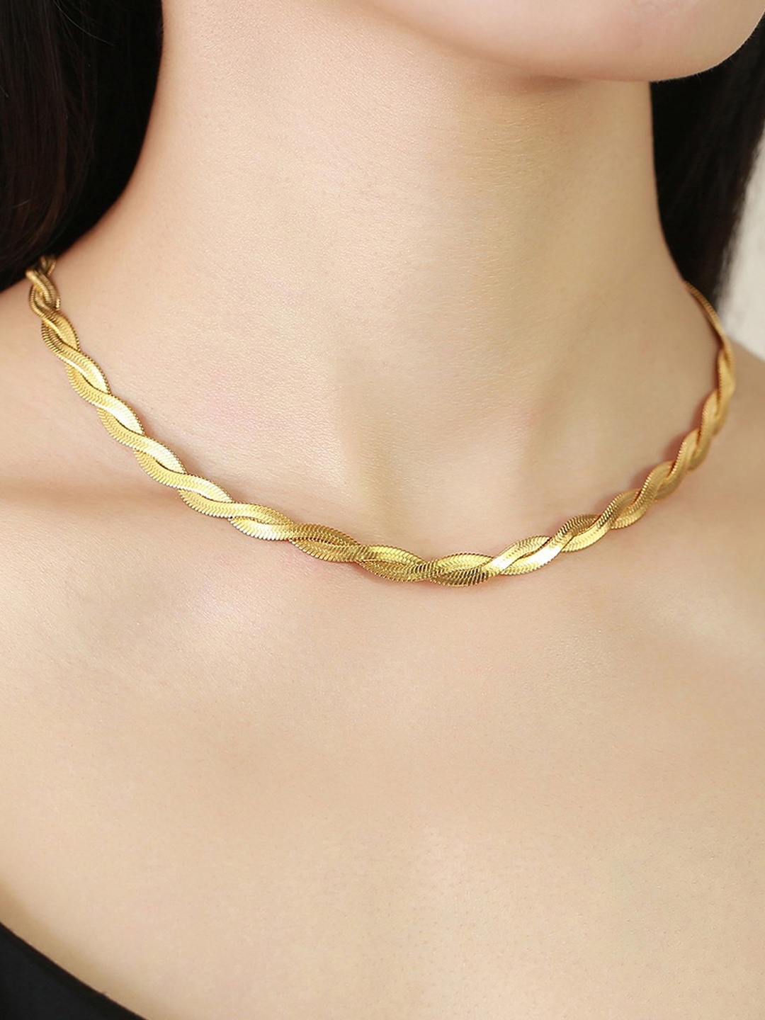 

Designs & You Gold-Plated Stainless Steel Anti Tarnish Chain