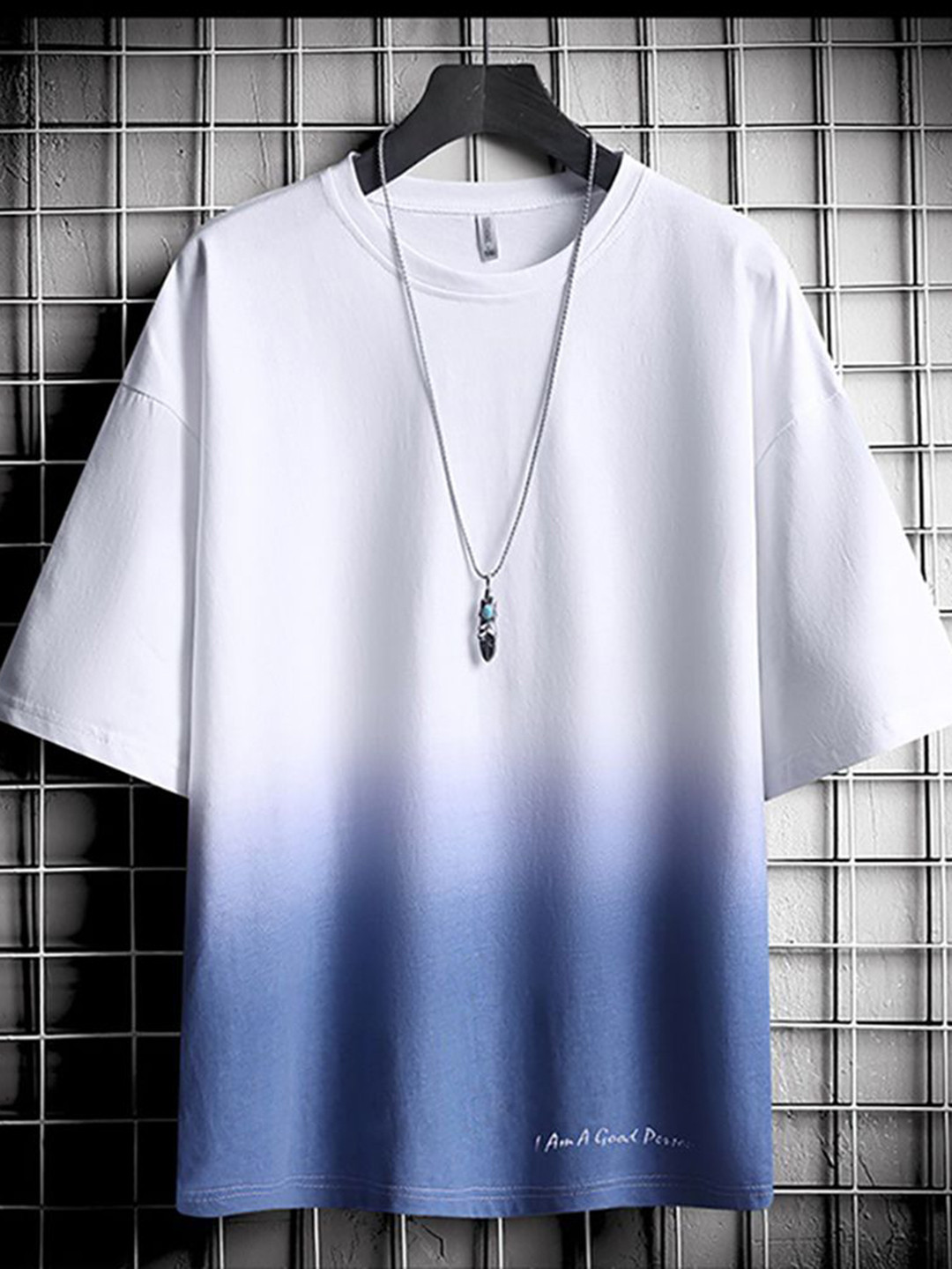 

StyleCast x Revolte Men Dyed Round Neck Oversized T-shirt, Grey