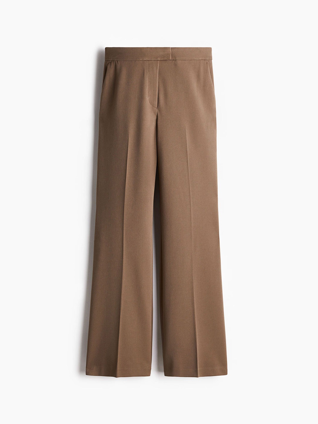 

H&M Women Bootcut Trousers, Brown