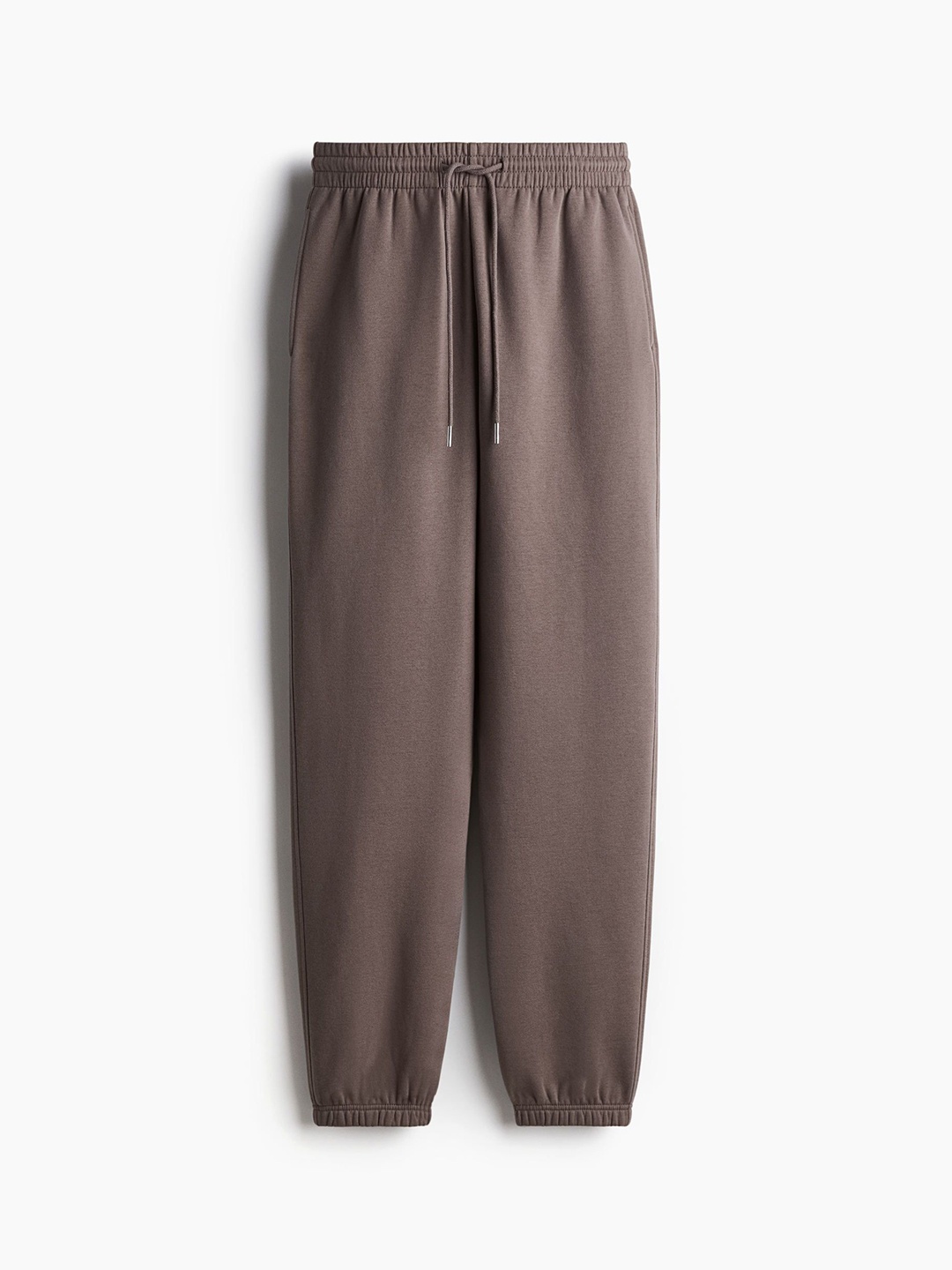 

H&M Women Cotton-Blend Sweatpants, Beige