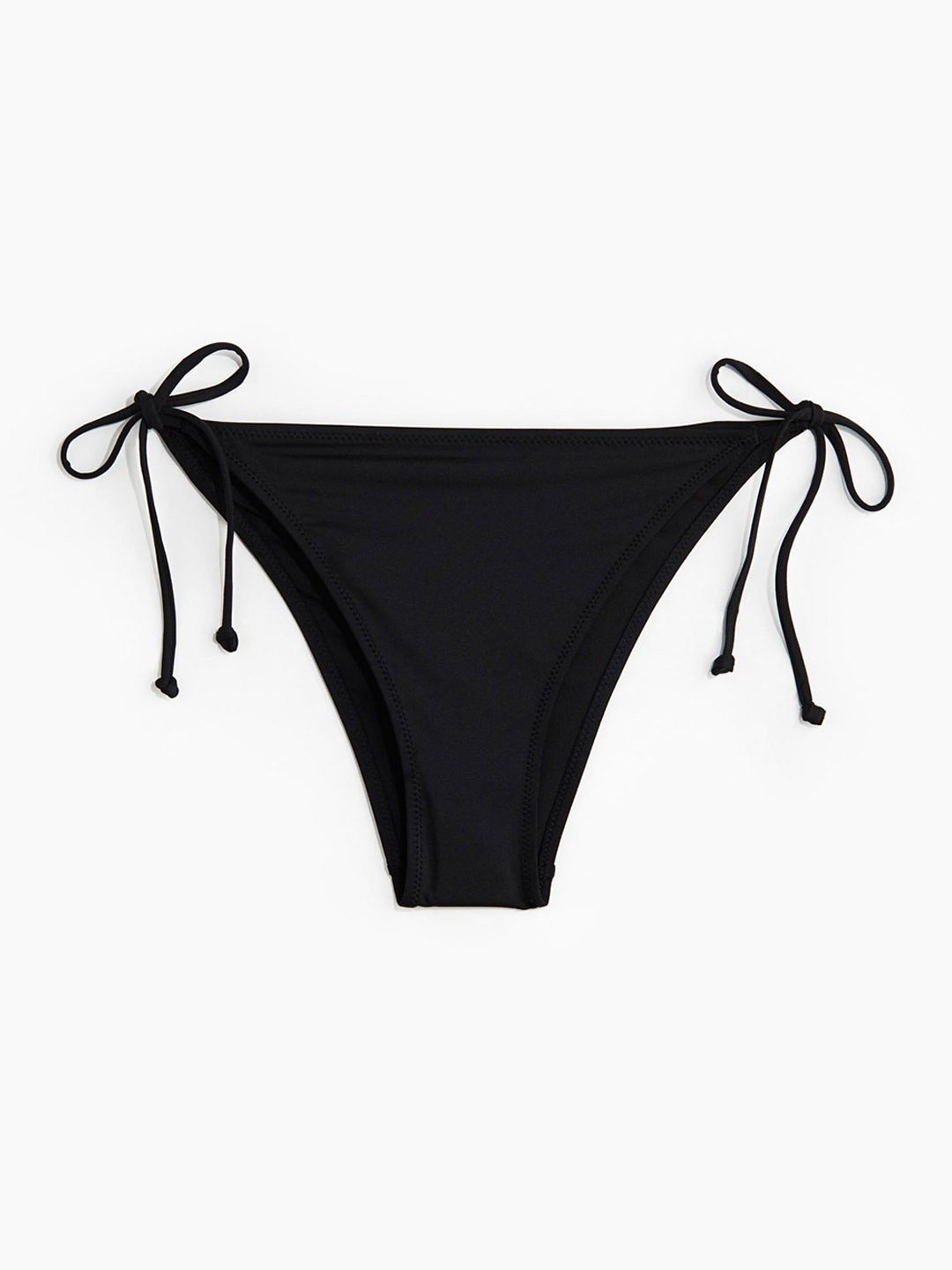 

H&M Tie Tanga Bikini Bottoms, Black