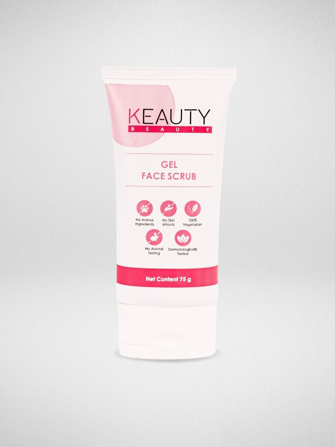 

Keauty Beauty Gel Face Scrub With Niacinamide - 75g, Cream