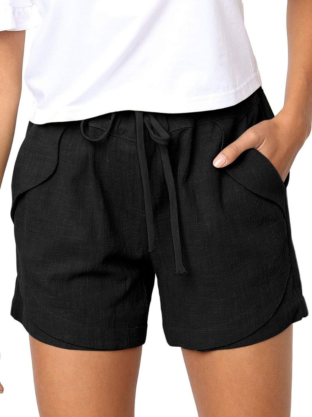 

StyleCast Women Hot Pants Shorts, Black