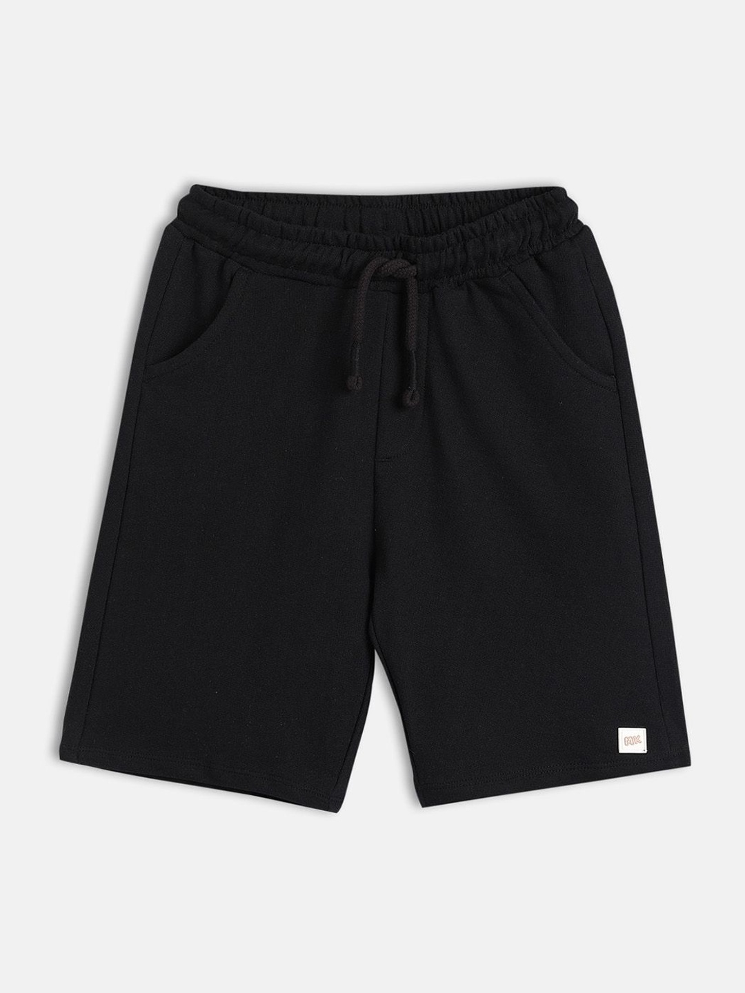 

MINI KLUB Boys Cotton Regular Fit Shorts, Black