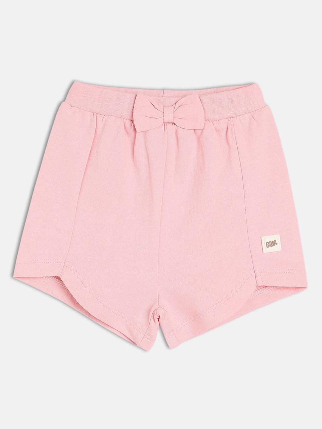 

MINI KLUB Girls Mid-Rise Shorts, Pink