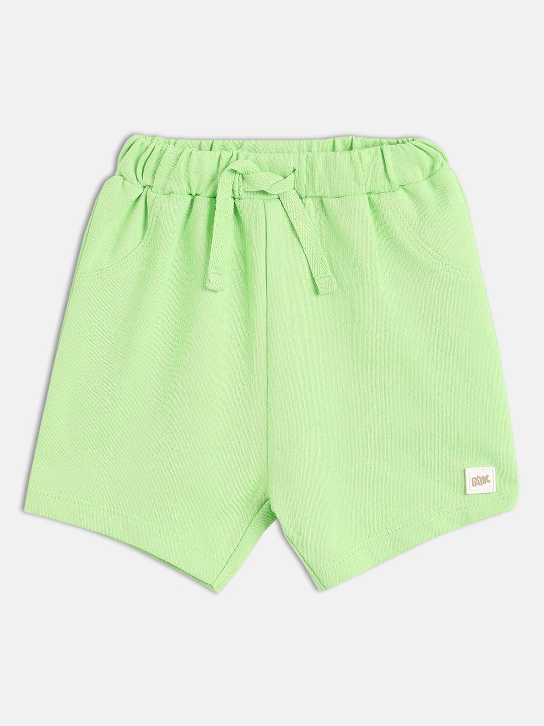 

MINI KLUB Boys Pure Cotton Regular Fit Shorts, Green