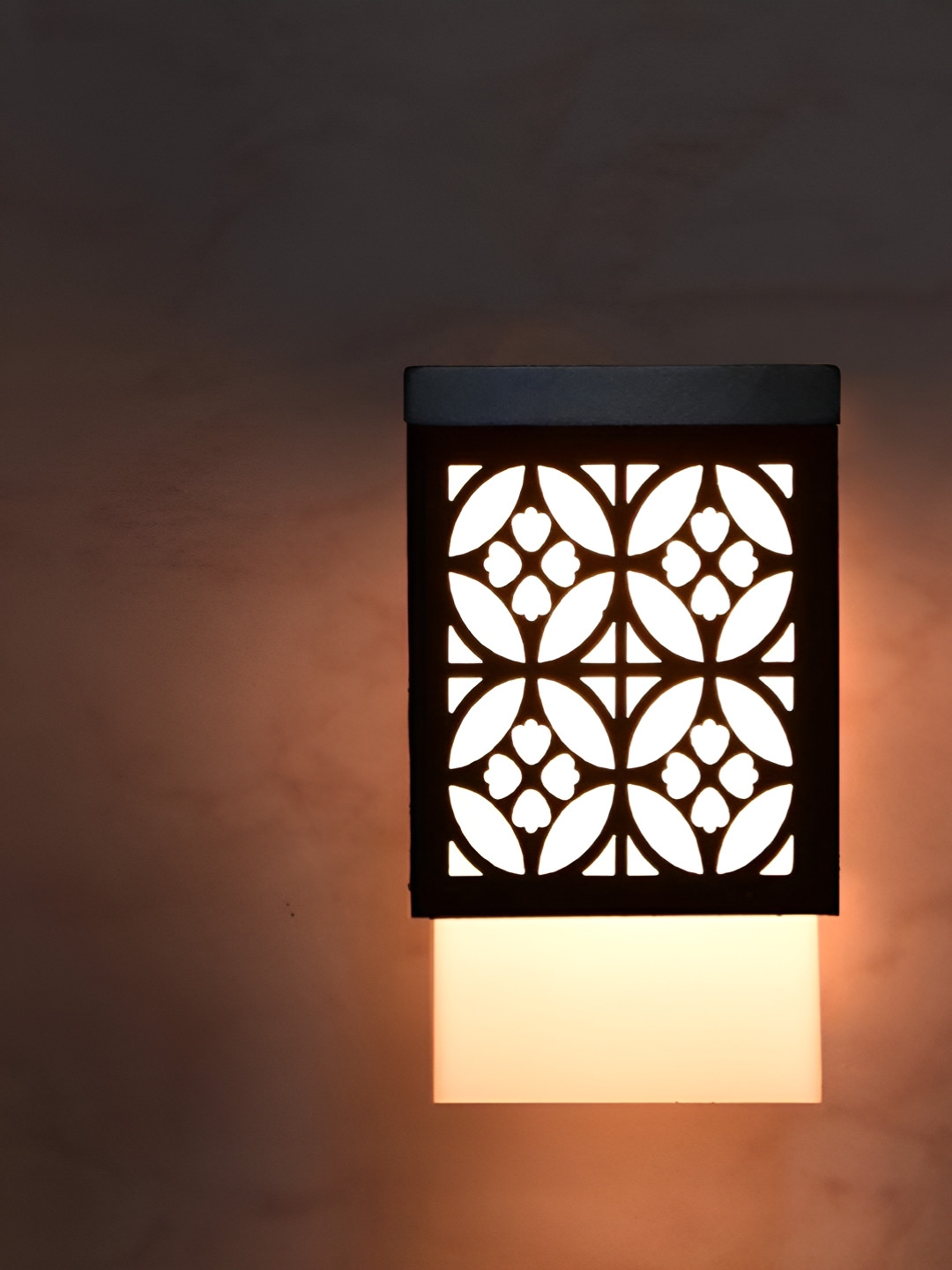 

Gojeeva Black & White Wooden Textured Square Shaped Ceiling Lamps