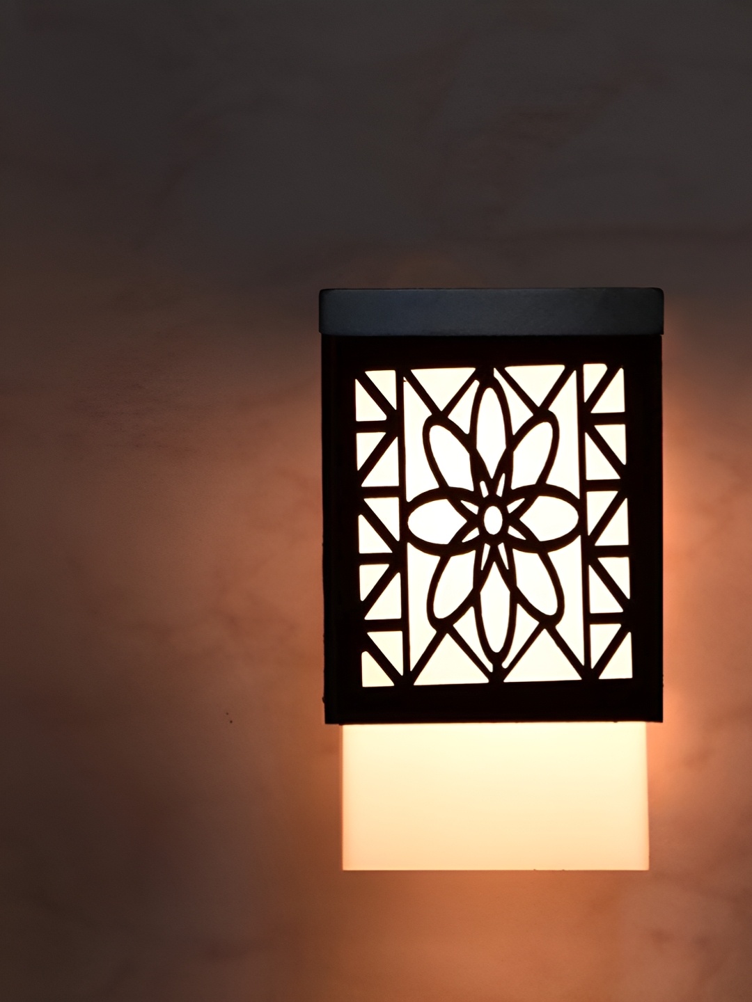 

Gojeeva Black & White Wooden Textured Square Shaped Ceiling Lamps