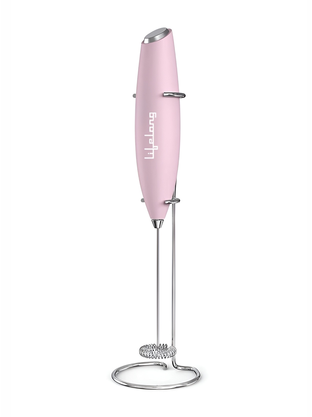 

Lifelong Pink Handheld Battery-Operated Hand Blender