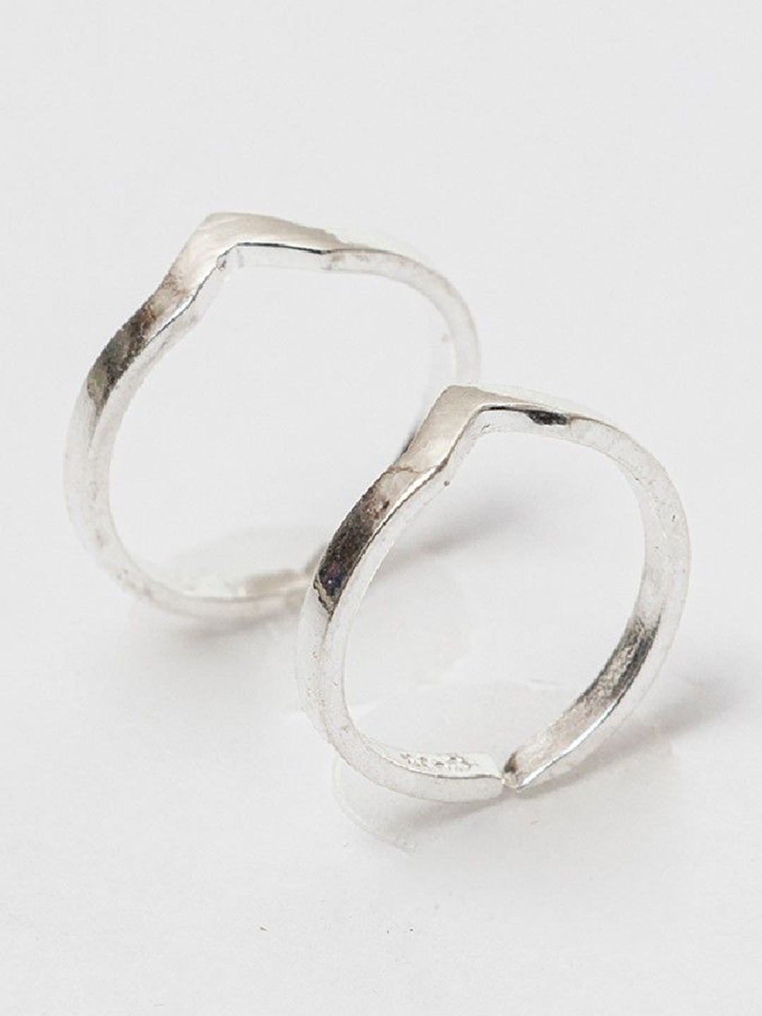 

De Flossy Silver 925 Sterling Silver Infinity Adjustable Toe Ring
