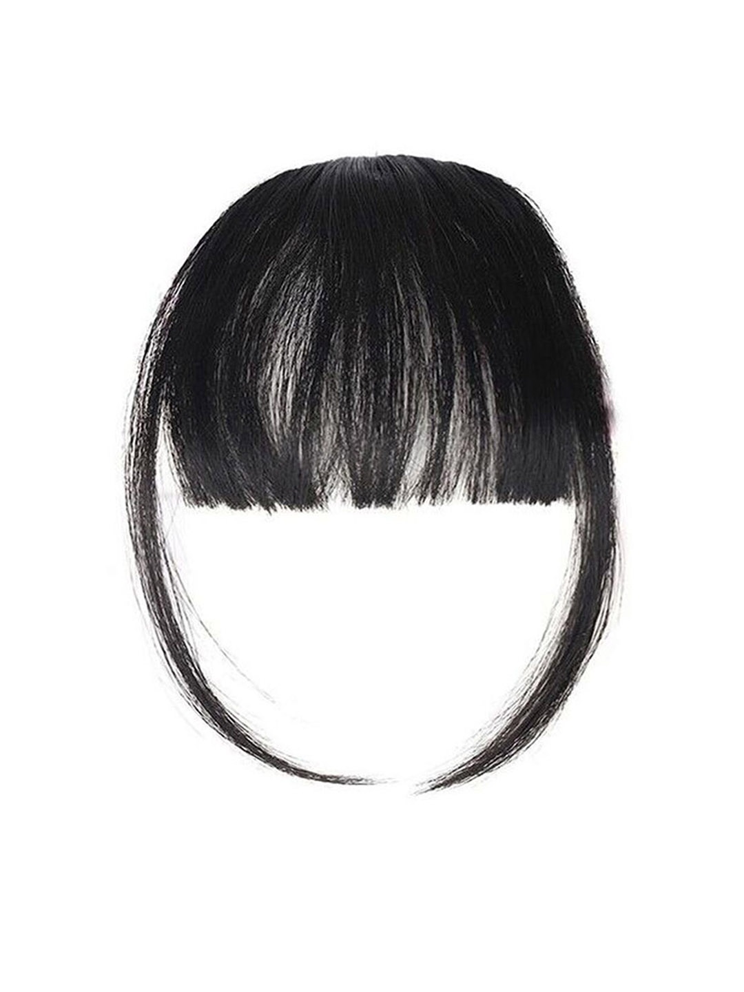 

D-Divine Clip-In Straight Scalp Topper Hair Extension - Black - 8 Inch