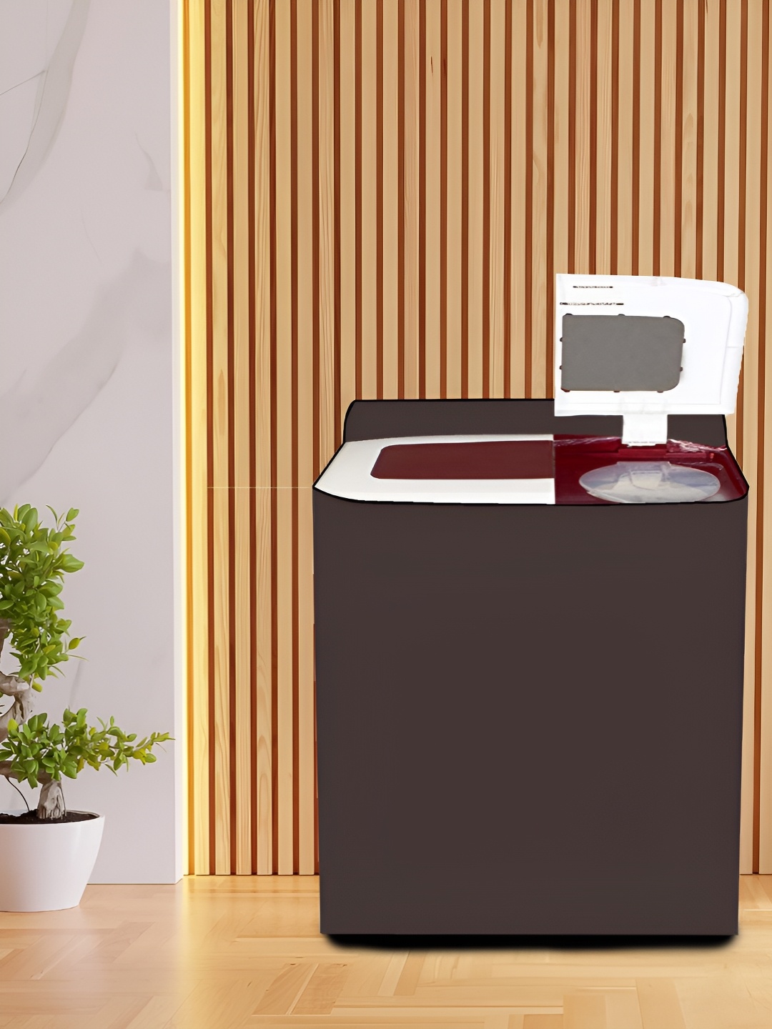 

KANUSHI INDUSTRIES Brown Top Load Semi Automatic Washing Machine Cover