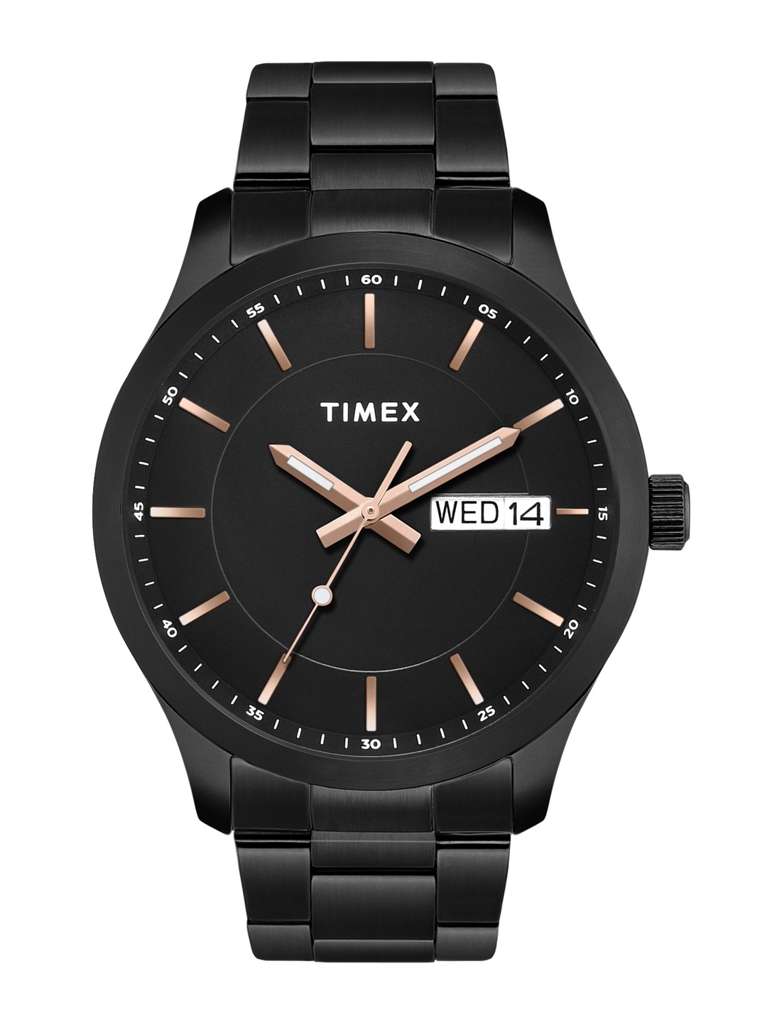 

Timex Men Bracelet Style Straps Analogue Watch TWEG20803, Black
