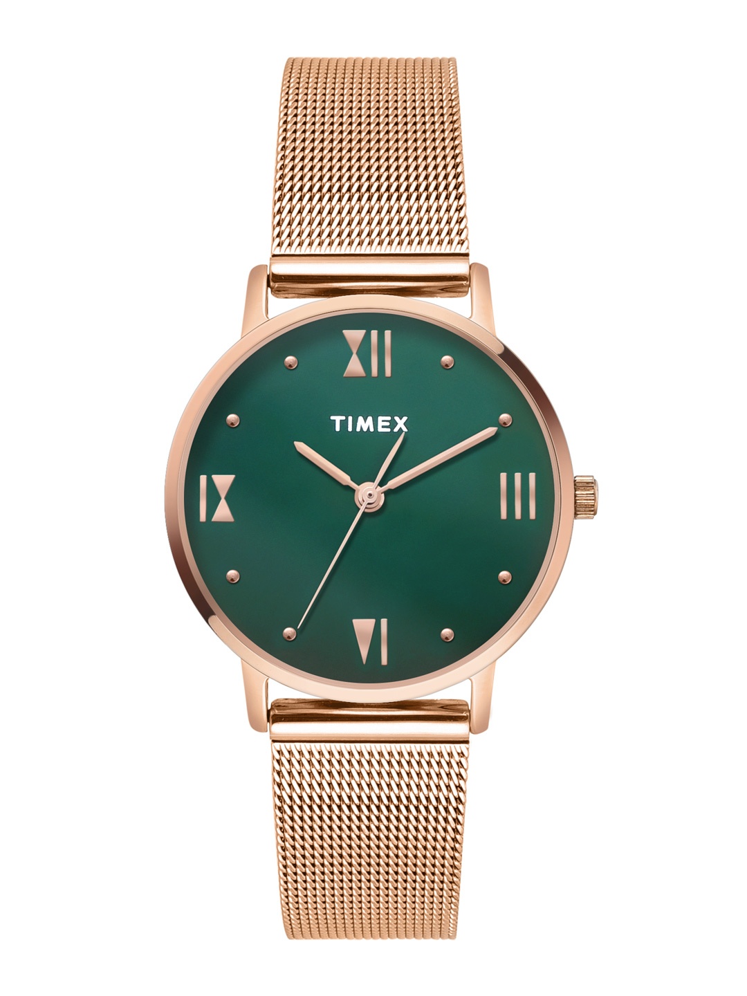 

Timex Women Analogue Watch TWEL15625, Green