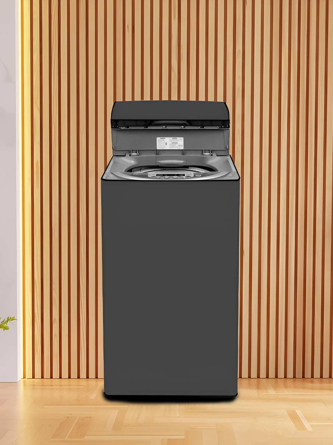 

KANUSHI INDUSTRIES Grey Top Load Semi Automatic Washing Machine Cover