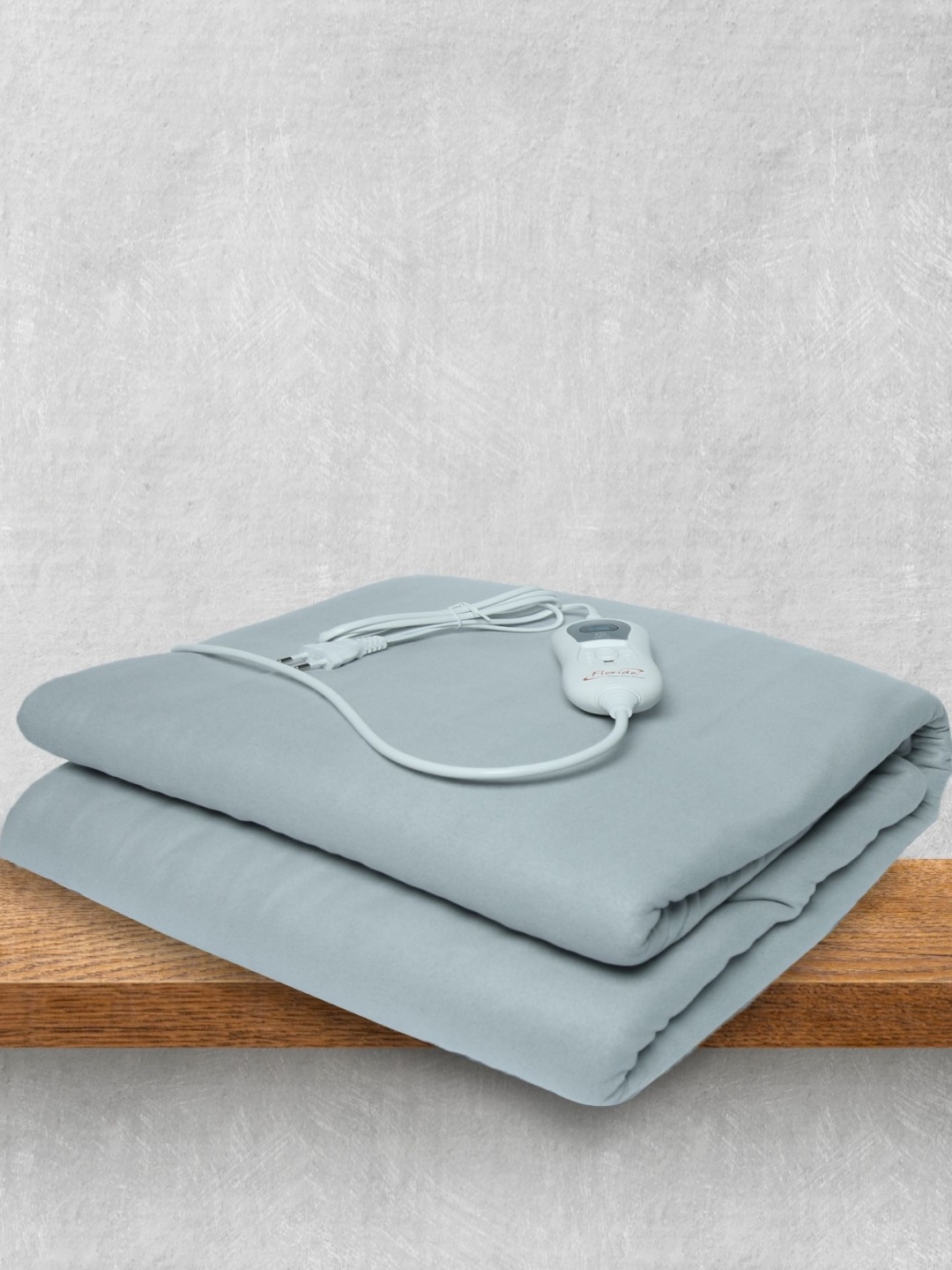 

Florida Grey Fleece 300 GSM Double Bed Blanket