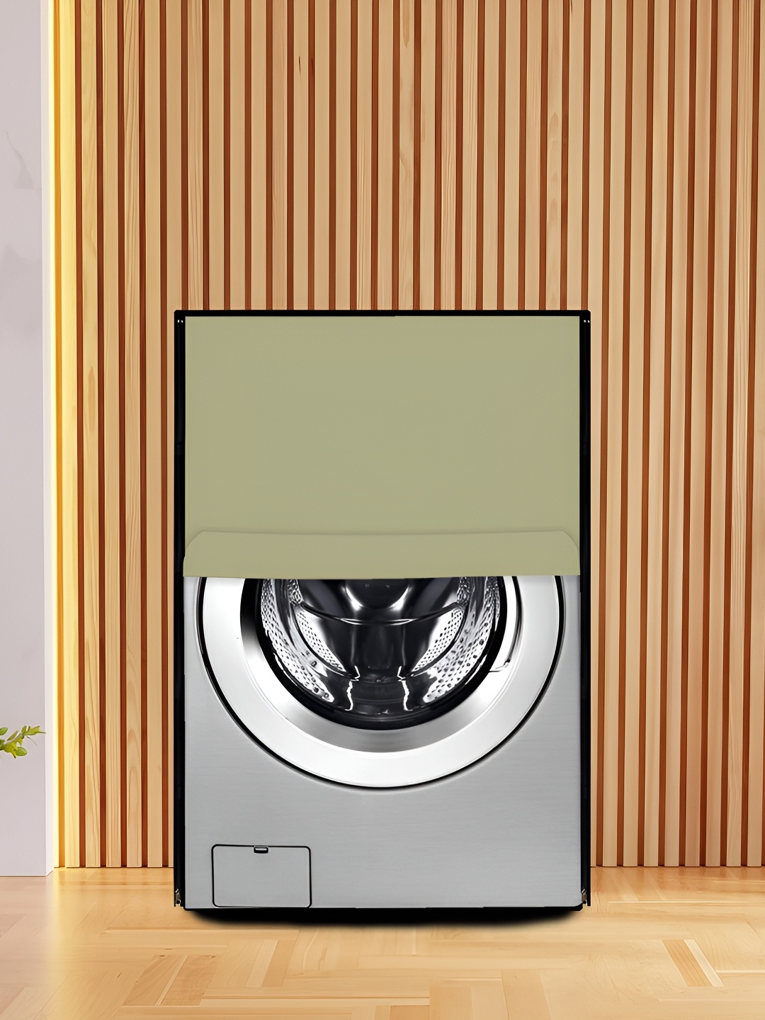 

KANUSHI INDUSTRIES Beige Front Load Automatic Waterproof Washing Machine Cover