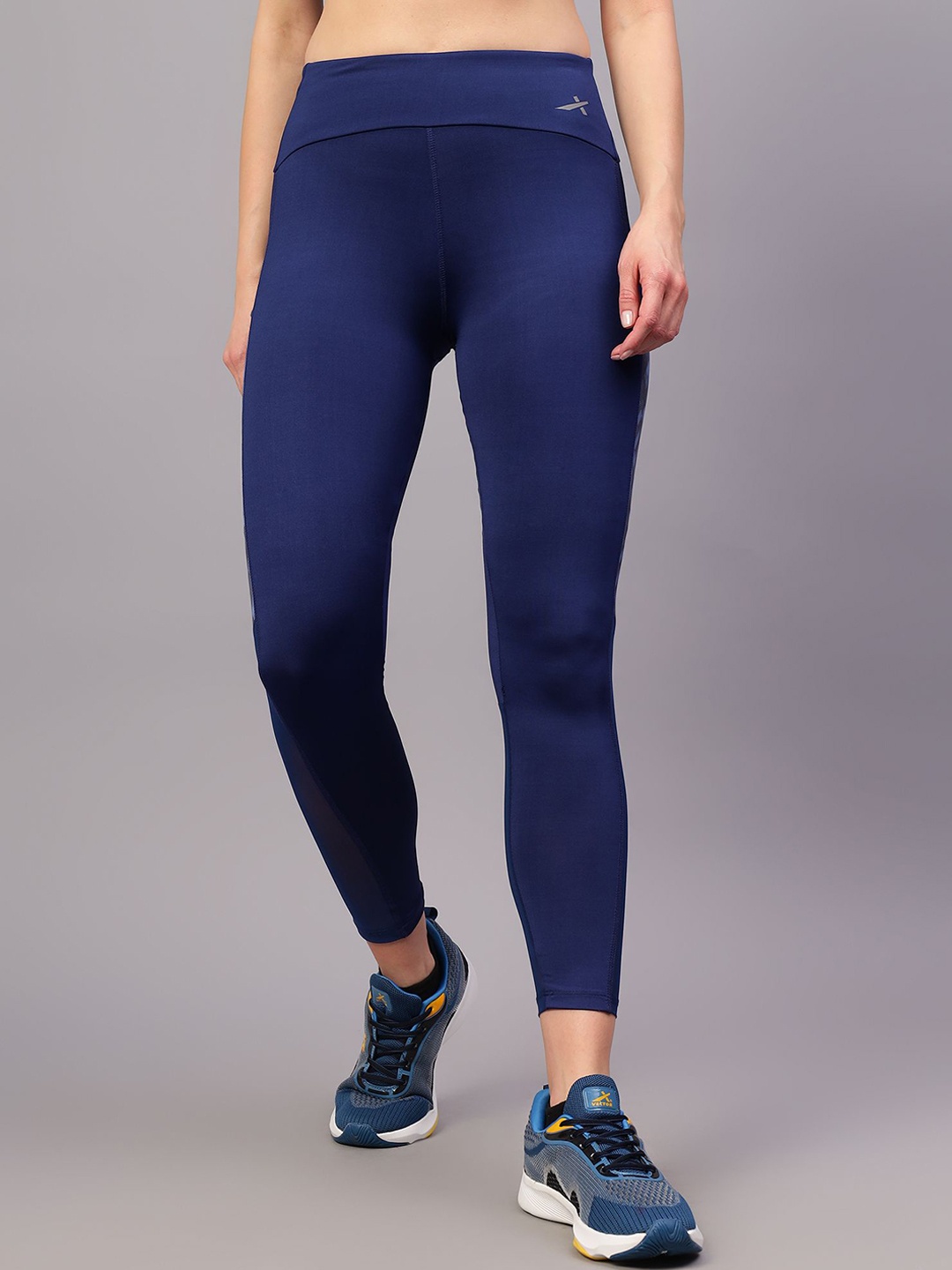 

VECTOR X Women Ankle-Length Slip On Tights, Navy blue