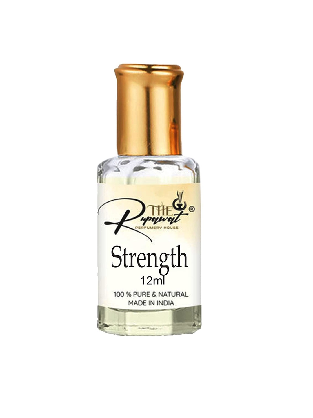 

THE RUPAWAT Perfumery House Strength 100% Pure & Natural Alcohol-Free Attar - 12 ml, Transparent