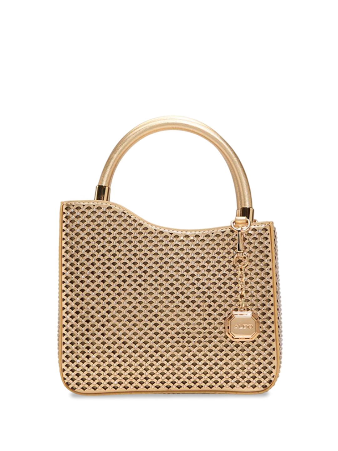 

ALDO Women SUNSPARKLE Textured Shopper Handheld Bag, Gold