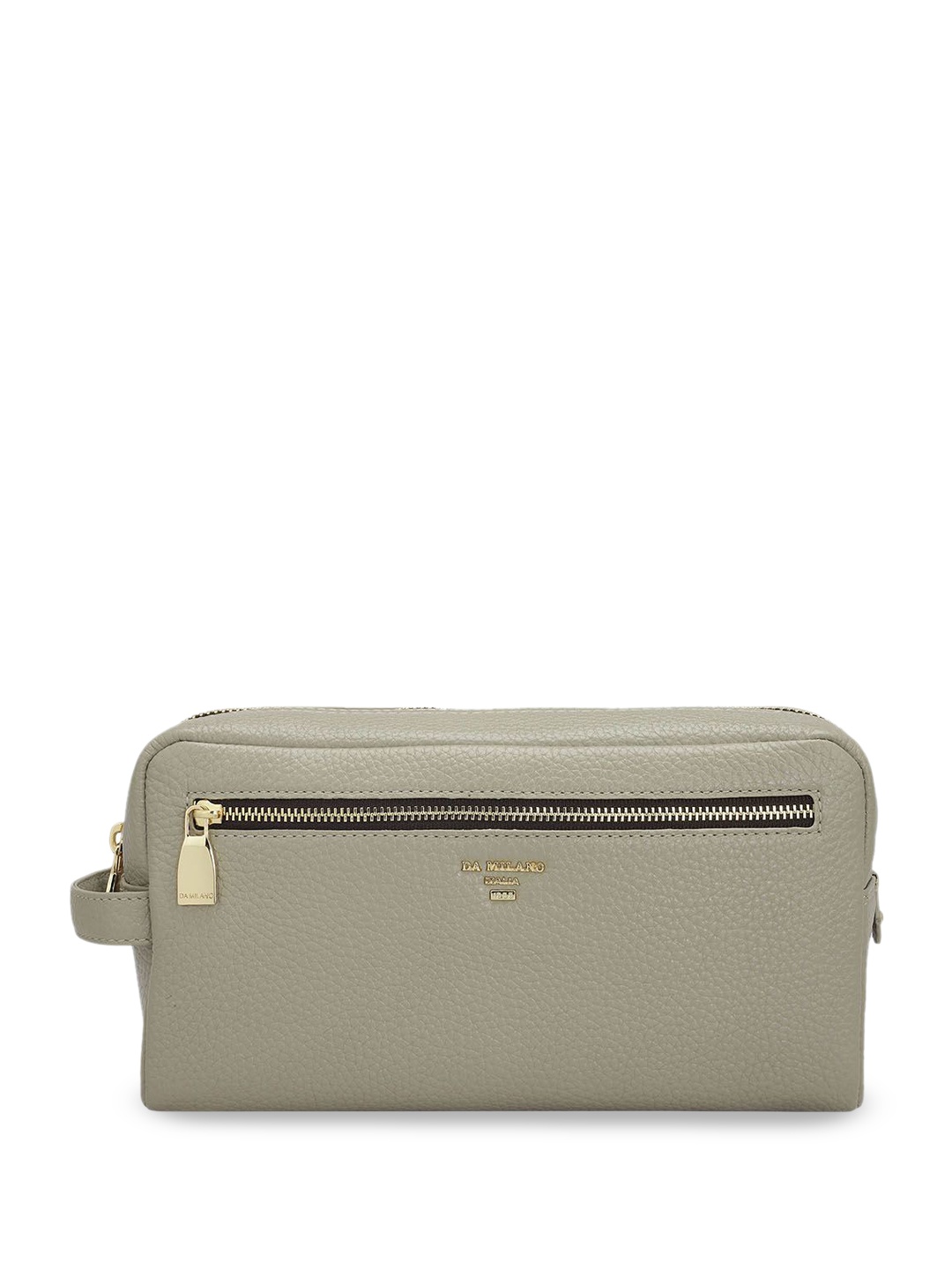 

Da Milano Textured Pouch Travel Accessory, Nude