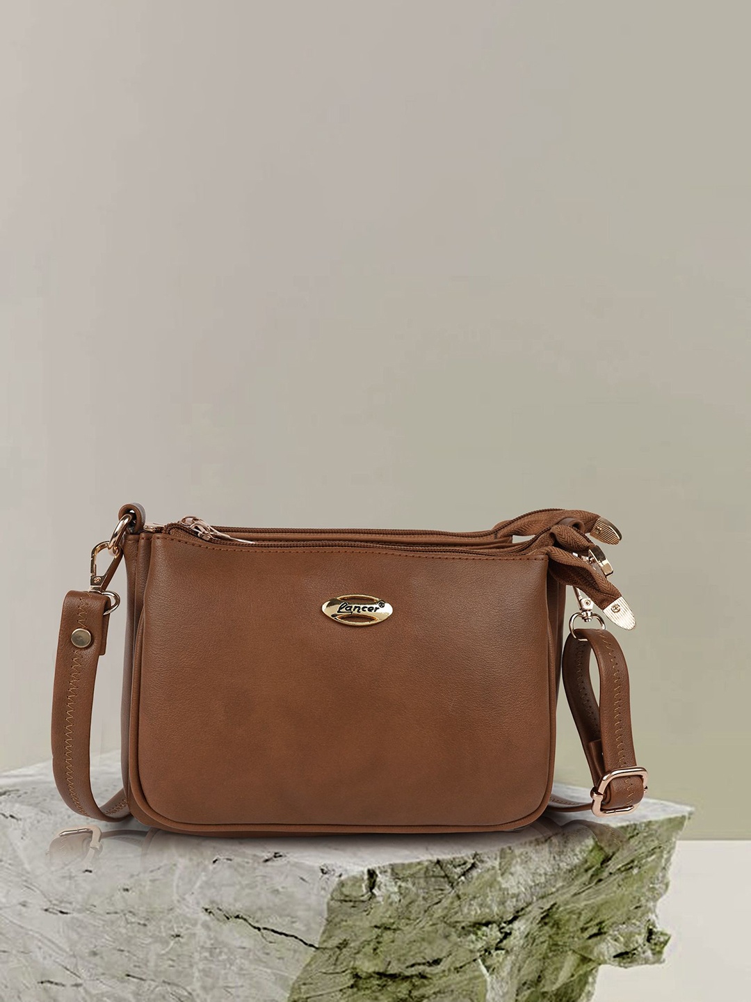 

Lancer Sling Bag, Tan