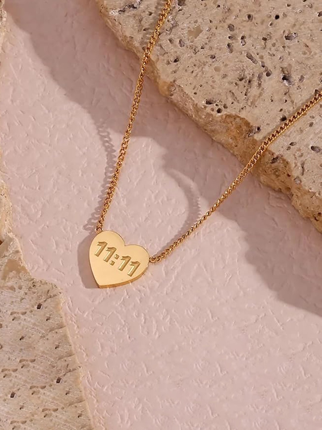 

Designs & You Gold-Plated Heart Necklace