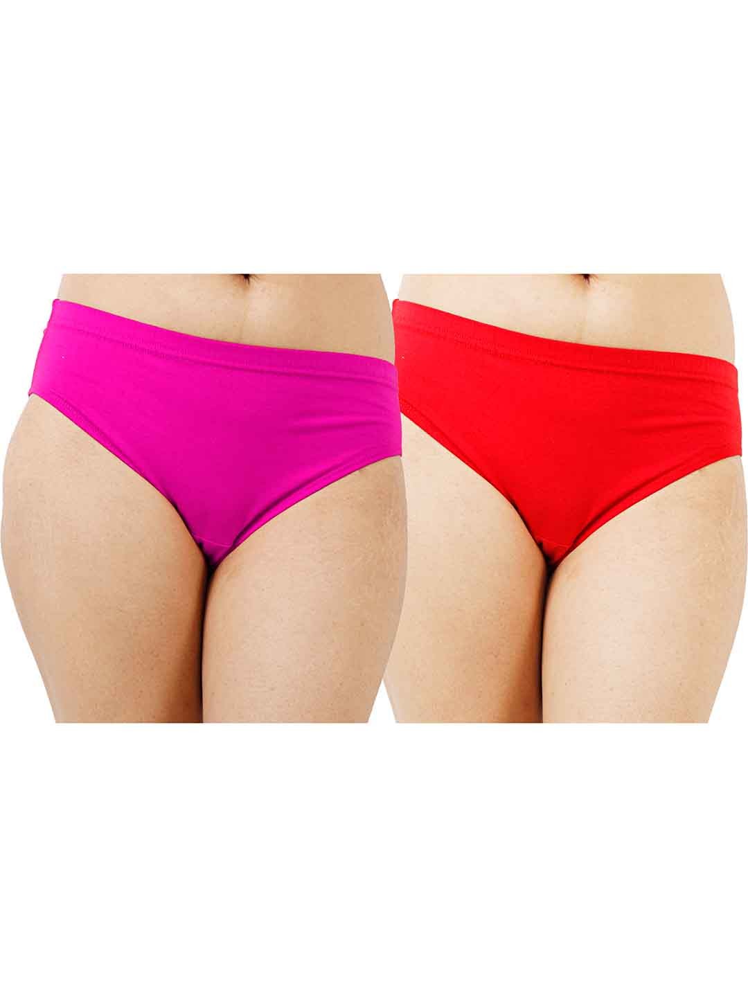 

Diving Deep Pack of 2 Hipster Briefs, Red