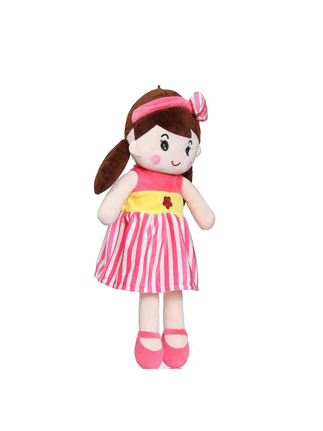 

BESTIES Girls Microfibre Filled Non-Allergic Doll Soft Toys and Dolls, Pink