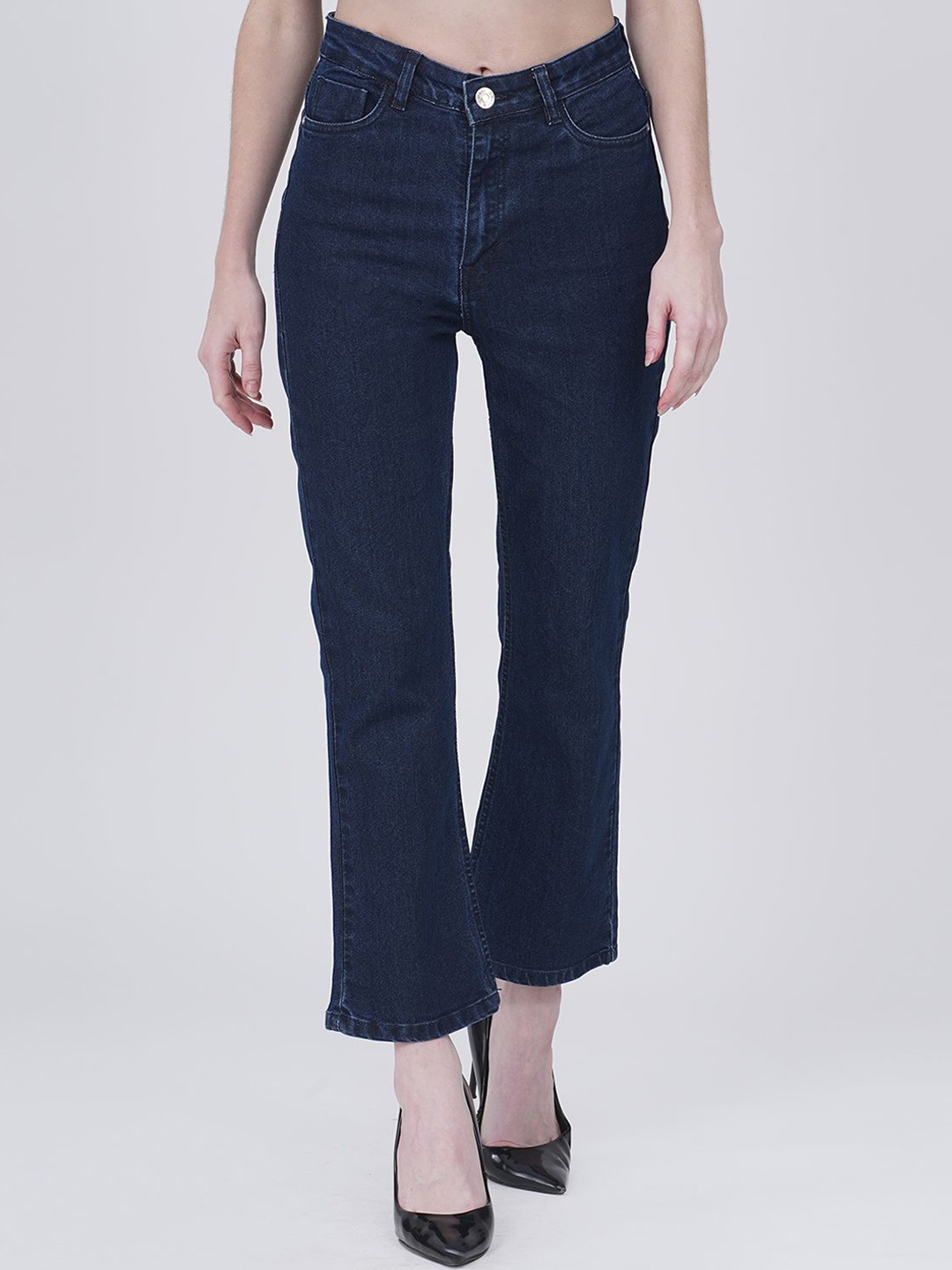 

COSMIC Women Clean Look Mid-Rise Regular Fit Jeans, Blue