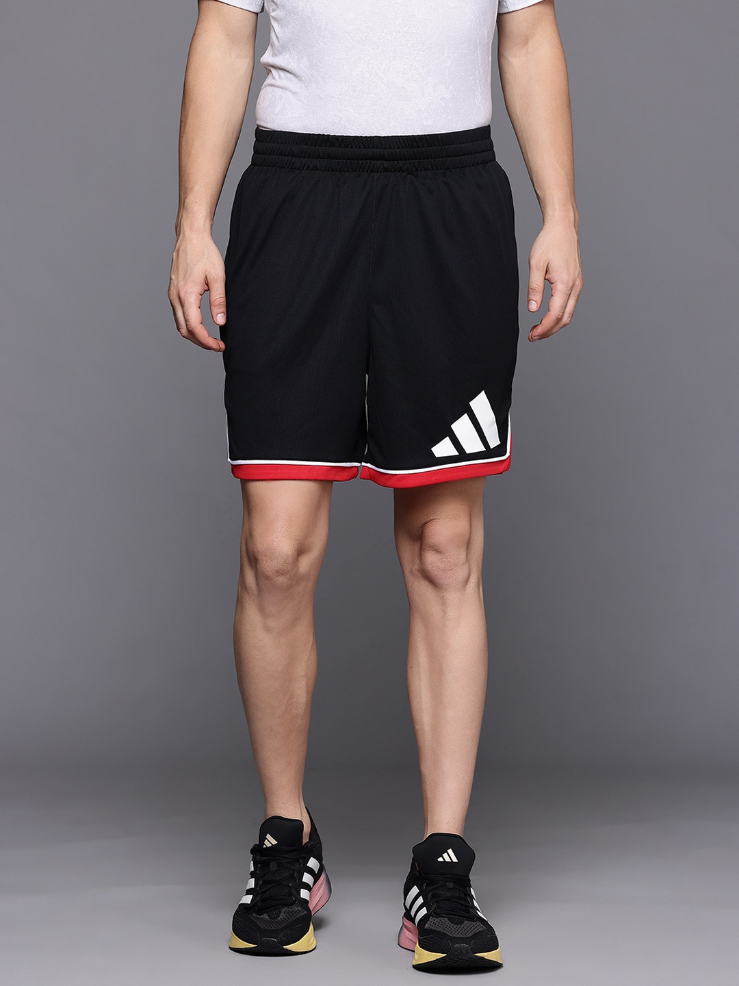 

ADIDAS Men Aeroready Basketball Badge Of Sport Shorts, Black