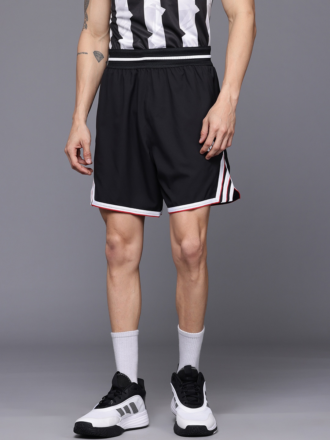 

ADIDAS Men Crazy Lite Basketball Shorts, Black