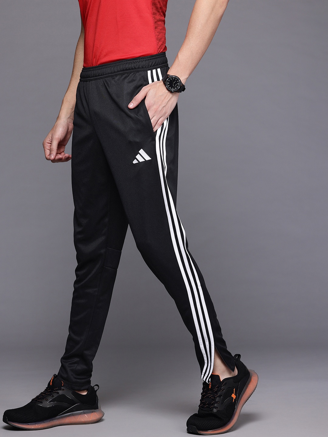 

ADIDAS Men TIRO ES Football Track Pants, Black