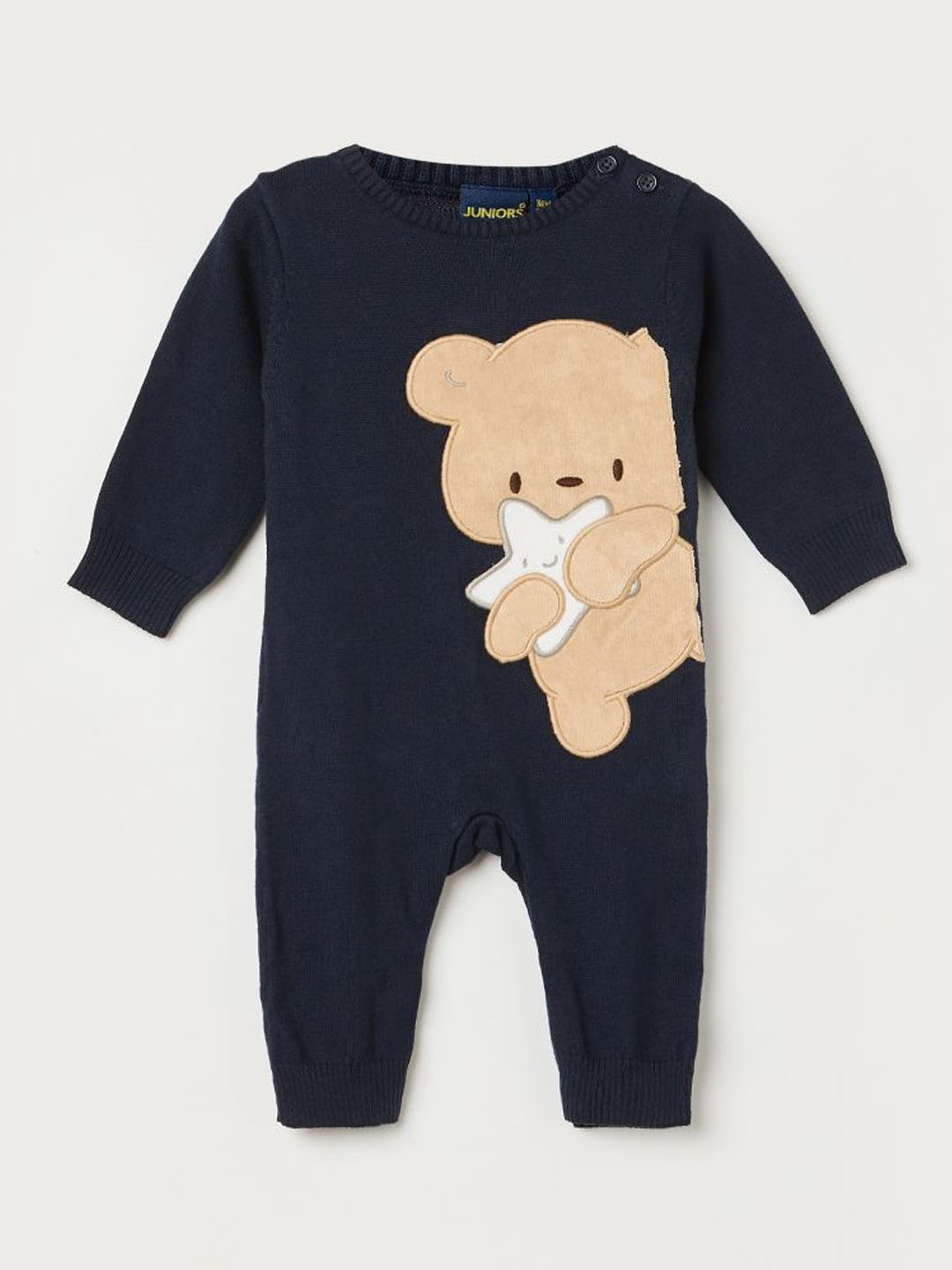 

Juniors by Lifestyle Boys Pure Cotton Rompers, Blue