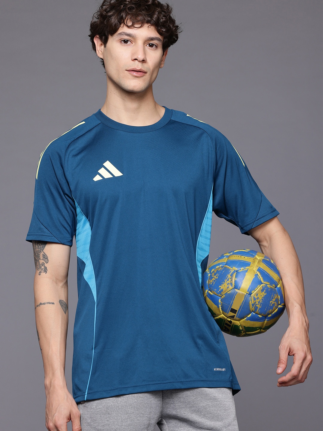 

ADIDAS Men TIRO25C Training Jersey, Blue