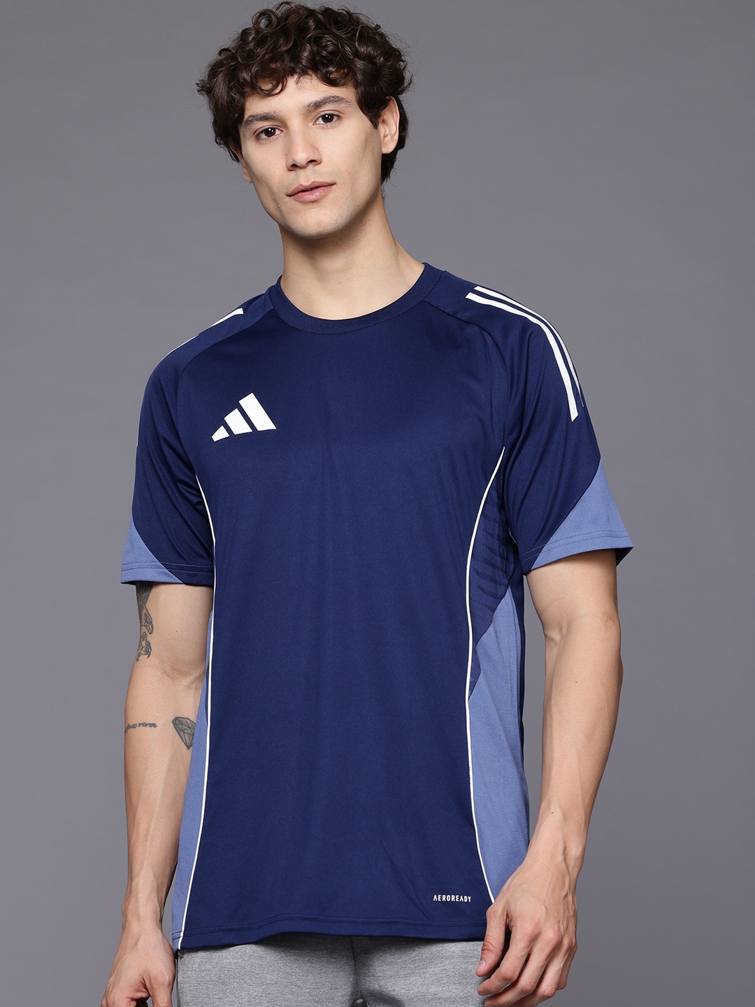 

ADIDAS Men TIRO25C Training Jersey, Navy blue