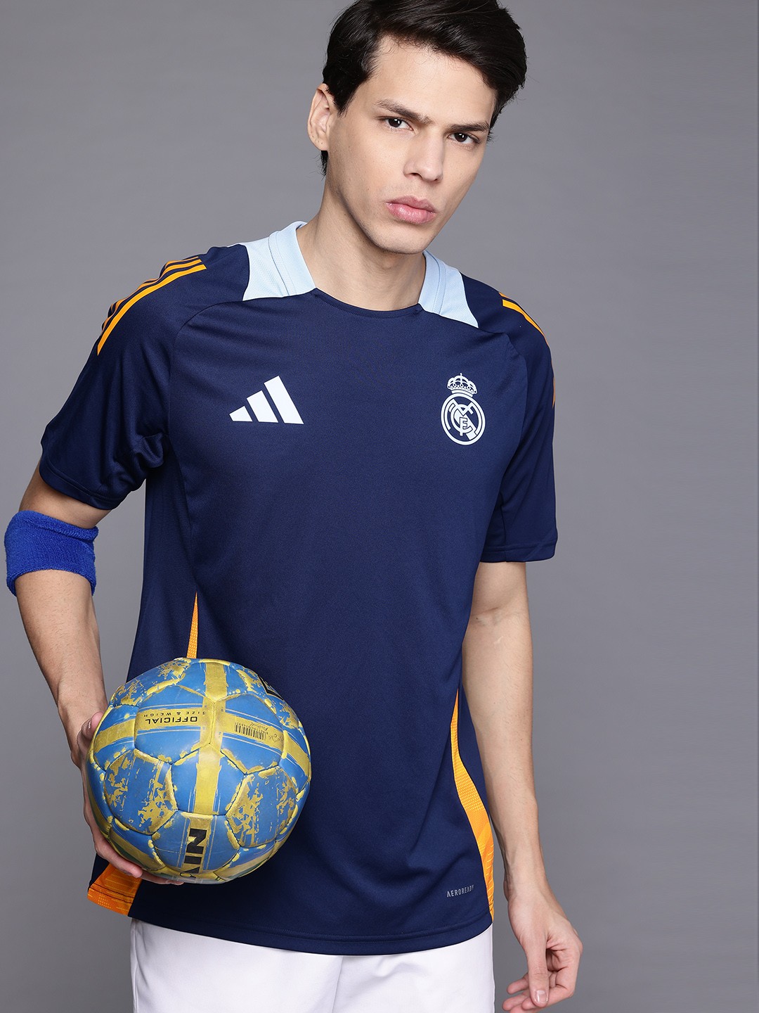 

ADIDAS Real Madrid Tiro 24 Competition Training Jersey, Blue