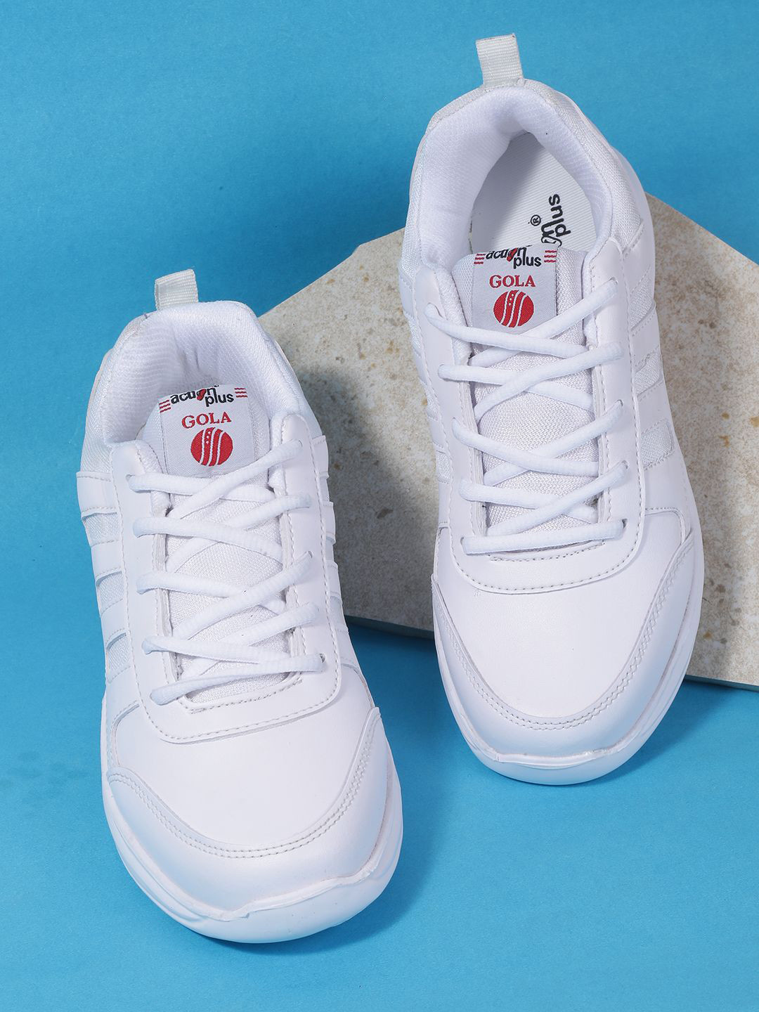 

Action Kids Lace-Ups Lightweight Sneakers, White